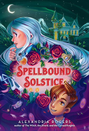 Spellbound Solstice book cover by Alexandria Rogers