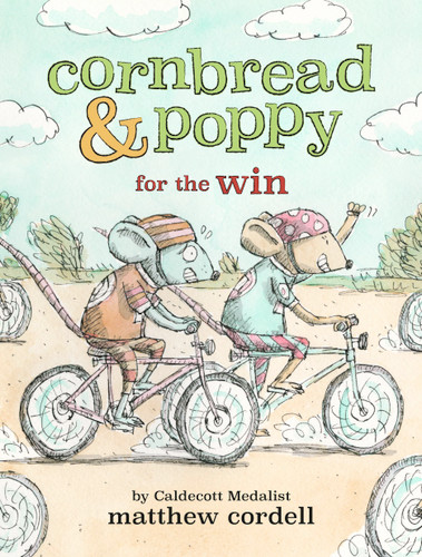 Cornbread & Poppy for the Win (Cornbread and Poppy) book cover by Matthew Cordell