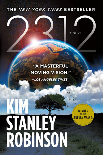 2312: A Novel book cover by Kim Stanley Robinson