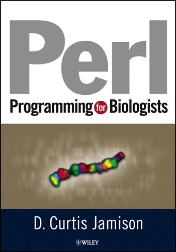 Perl Programming for Biologists book cover by D. Curtis Jamison