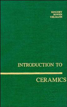 Introduction to Ceramics (Wiley Series on the Science and Technology of Materials) book cover by W. David Kingery, H. K. Bowen, Donald R. Uhlmann
