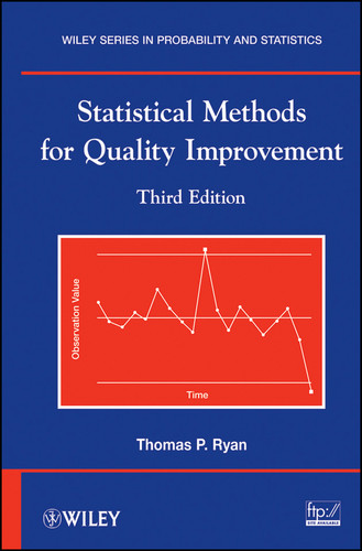 Statistical Methods for Quality Improvement (Wiley Series in Probability and Statistics) book cover by Thomas P. Ryan