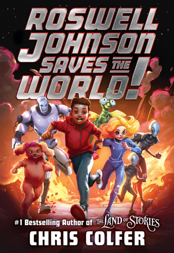 Roswell Johnson Saves the World! (Roswell Johnson #1) book cover by Chris Colfer
