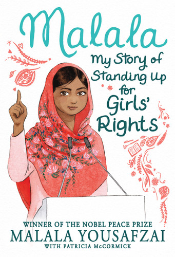 Malala: My Story of Standing Up for Girls' Rights book cover by Malala Yousafzai