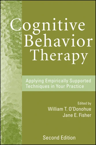 Cognitive Behavior Therapy: Applying Empirically Supported Techniques in Your Practice book cover by 