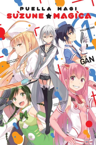 Puella Magi Suzune Magica, Vol. 1 (Puella Magi Suzune Magica #1) book cover by Magica Magica Quartet