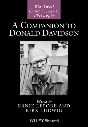 A Companion to Donald Davidson (Blackwell Companions to Philosophy) book cover by 