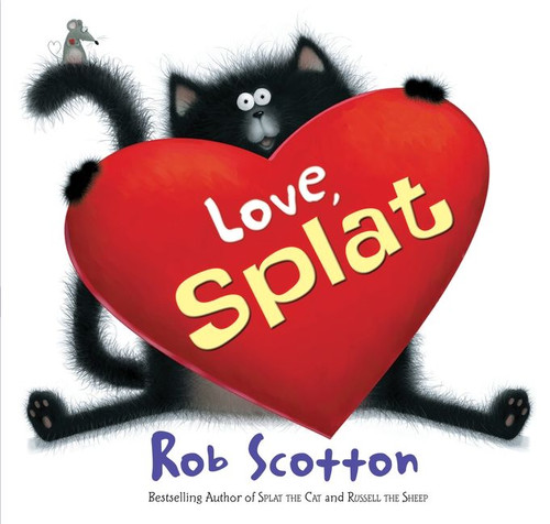 Love, Splat (Splat the Cat #17) book cover by Rob Scotton