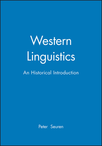 Western Linguistics: An Historical Introduction book cover by Peter A. M. Seuren