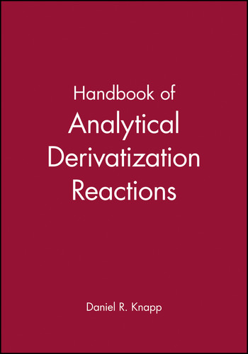 Handbook of Analytical Derivatization Reactions book cover by Daniel R. Knapp