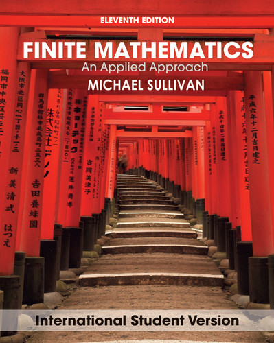 Finite Mathematics: An Applied Approach, International Student Version book cover by Michael Sullivan