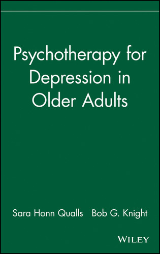 Psychotherapy for Depression in Older Adults (Wiley Series in Clinical Geropsychology) book cover by Sara Honn Qualls, Bob G. Knight