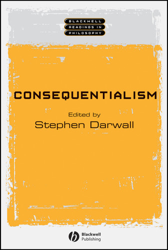 Consequentialism (Wiley Blackwell Readings in Philosophy) book cover by 