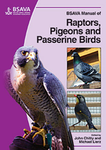 BSAVA Manual of Raptors, Pigeons and Passerine Birds (BSAVA British Small Animal Veterinary Association) book cover by 