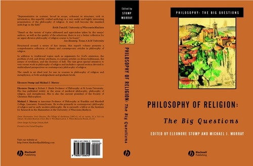Philosophy of Religion: The Big Questions (Philosophy: The Big Questions) book cover by 