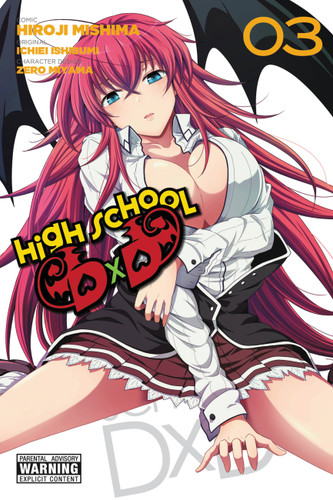 High School DxD, Vol. 3 (High School DxD (manga) #3) book cover by 