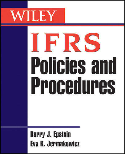 IFRS Policies and Procedures book cover by Barry J. Epstein, Eva K. Jermakowicz