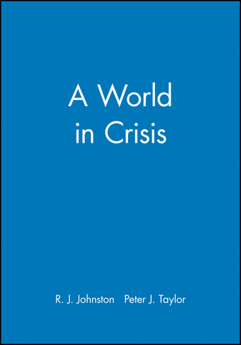 A World in Crisis book cover by 
