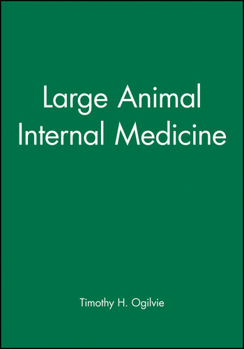 Large Animal Internal Medicine (National Veterinary Medical Series) book cover by Timothy H. Ogilvie
