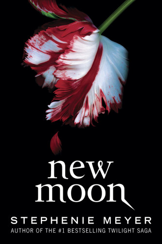 New Moon (The Twilight Saga #2) book cover by Stephenie Meyer