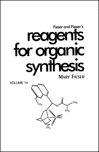 Fieser and Fieser's Reagents for Organic Synthesis, Volume 14 (Fiesers' Reagents for Organic Synthesis) book cover by Mary Fieser