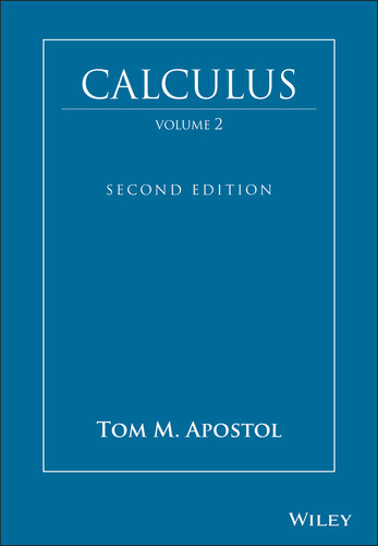 Calculus, Volume 2 book cover by Tom M. Apostol