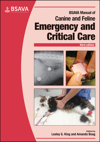 BSAVA Manual of Canine and Feline Emergency and Critical Care (BSAVA British Small Animal Veterinary Association) book cover by 