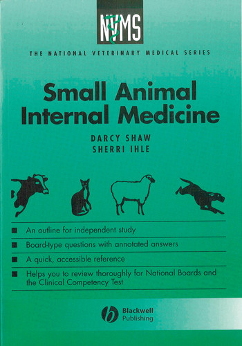 Small Animal Internal Medicine (National Veterinary Medical Series) book cover by Darcy H. Shaw, Sherri L. Ihle
