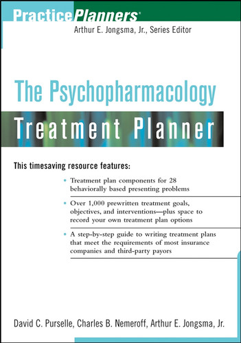 The Psychopharmacology Treatment Planner (PracticePlanners) book cover by David C. Purselle, Charles B. Nemeroff, David J. Berghuis