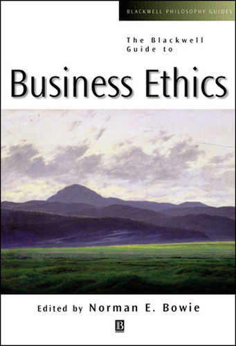 The Blackwell Guide to Business Ethics (Blackwell Philosophy Guides) book cover by 
