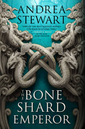 The Bone Shard Emperor (The Drowning Empire #2) book cover by Andrea Stewart