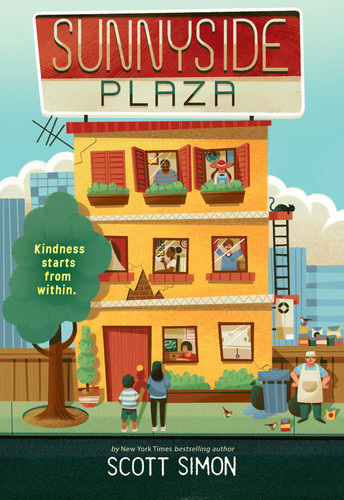 Sunnyside Plaza book cover by Scott Simon