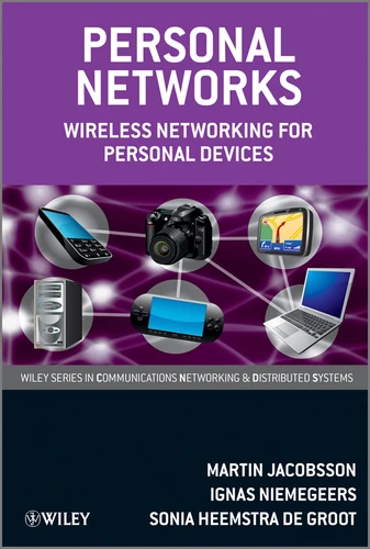 Personal Networks: Wireless Networking for Personal Devices (Wiley Series on Communications Networking & Distributed Systems) book cover by Martin Jacobsson, Ignas Niemegeers, Sonia Heemstra de Groot