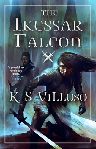 The Ikessar Falcon (Chronicles of the Wolf Queen #2) book cover by K. S. Villoso