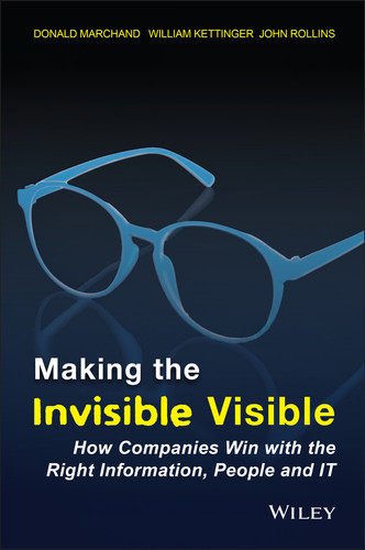 Making the Invisible Visible: How Companies Win with the Right Information, People and IT book cover by Donald A. Marchand, William J. Kettinger, John D. Rollins