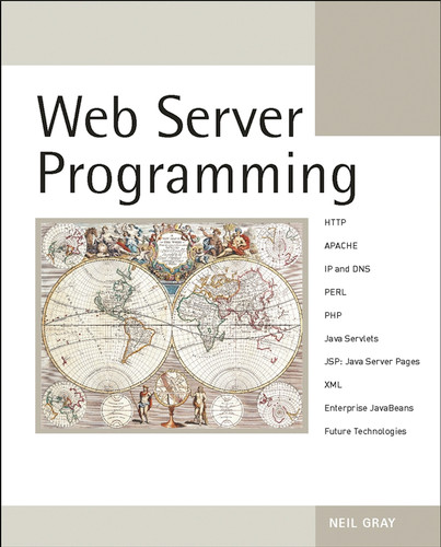 Web Server Programming book cover by Neil Gray