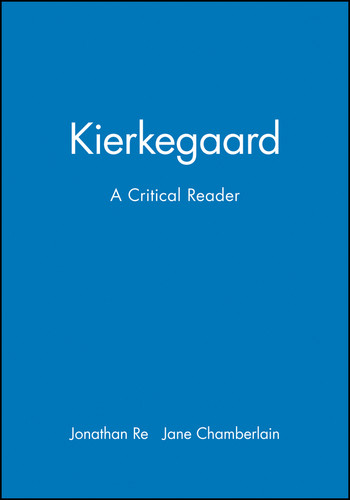 Kierkegaard: A Critical Reader (Blackwell Critical Reader) book cover by 