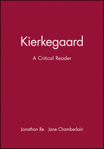 Kierkegaard: A Critical Reader (Blackwell Critical Reader) book cover by 