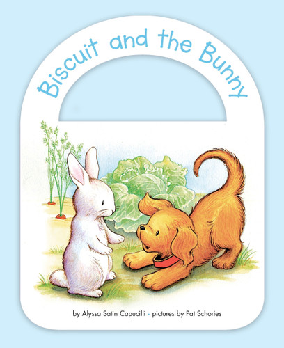 Biscuit and the Bunny Board Book with Handle (Biscuit) book cover by Alyssa Satin Capucilli