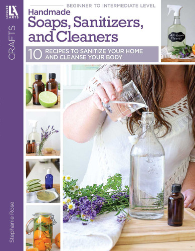 Handmade Soaps, Sanitizers, & Cleaners: 10 Recipes to Sanitize Your Home & Cleanse Your Body book cover by Shayna Rose