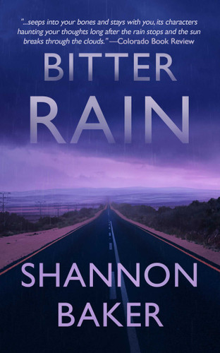 Bitter Rain (Kate Fox) book cover by Shannon Baker