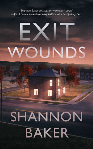 Exit Wounds (Kate Fox) book cover by Shannon Baker