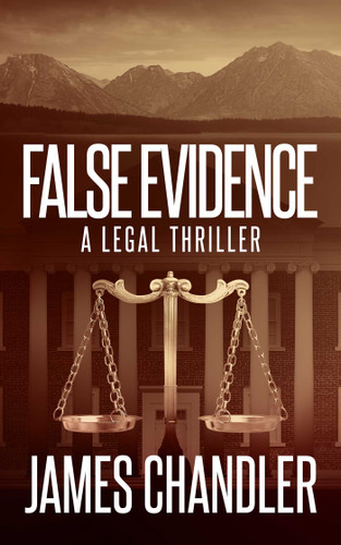 False Evidence (Sam Johnstone) book cover by James Chandler