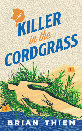 A Killer in the Cordgrass (Mudflats Murder Club Mysteries) book cover by Brian Thiem