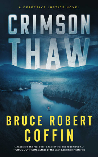Crimson Thaw (Detective Justice) book cover by Bruce  Robert Coffin