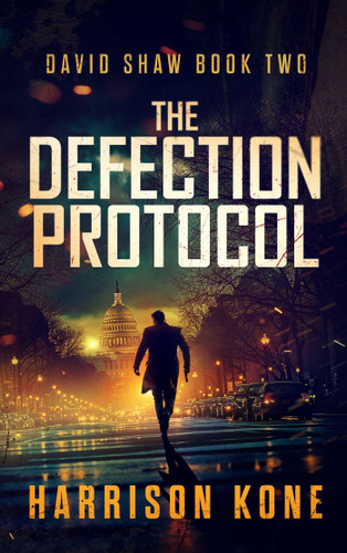 The Defection Protocol (David Shaw) book cover by Harrison Kone
