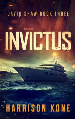 Invictus (David Shaw) book cover by Harrison Kone