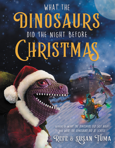 What the Dinosaurs Did the Night Before Christmas (What the Dinosaurs Did #3) book cover by Refe Tuma, Susan Tuma