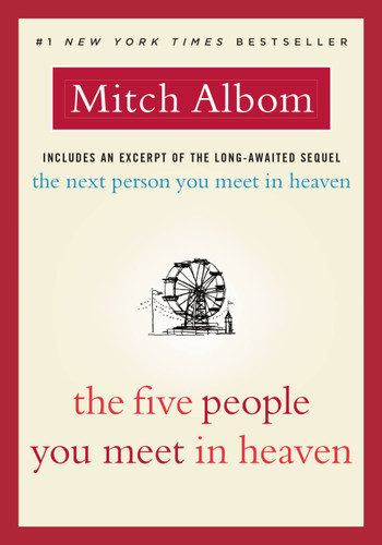 The Five People You Meet in Heaven book cover by Mitch Albom