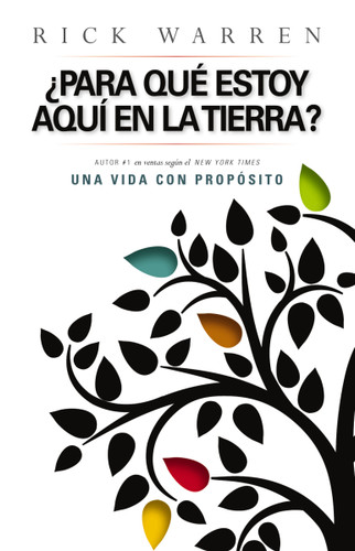 ¿Para que estoy aquí en la tierra? (The Purpose Driven Life) book cover by Rick Warren